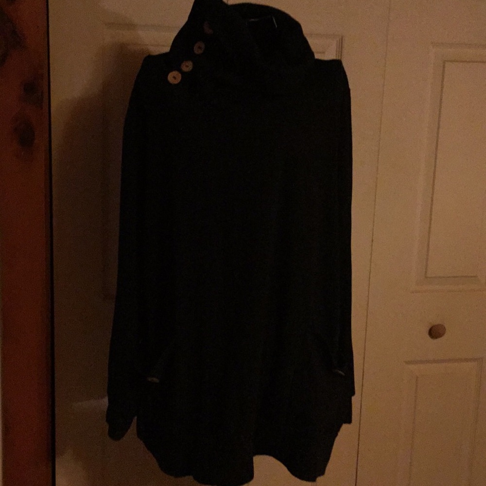 Black turtleneck